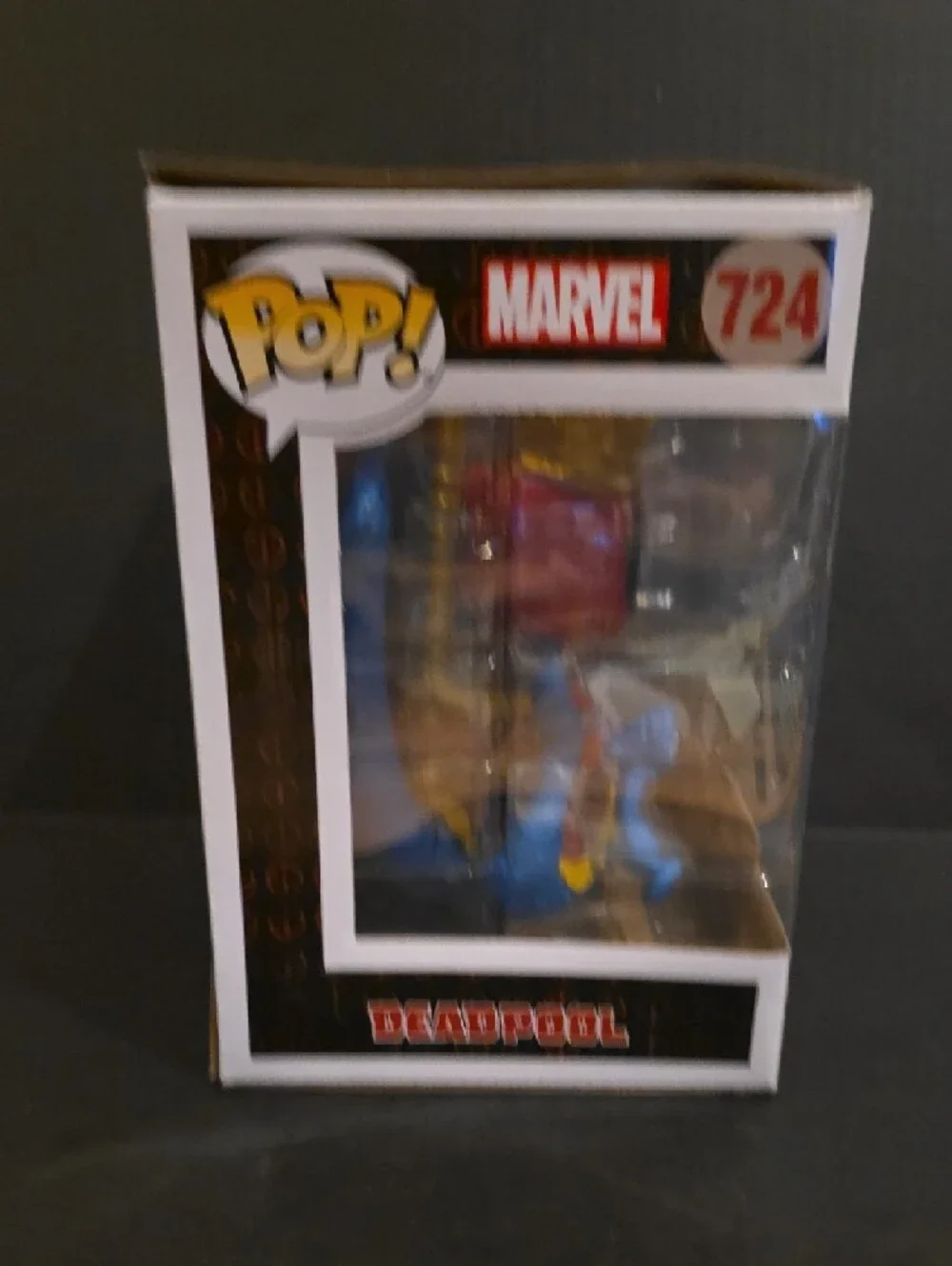 Funko King Deadpool Deluxe Figure - Red, Gold, Blue - Picture 7 of 8